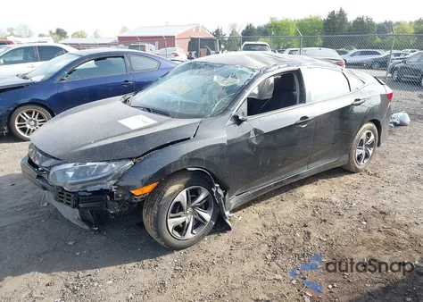 2020 Honda Civic Lx from USA, damaged, VIN 2HGFC2F62LH589014